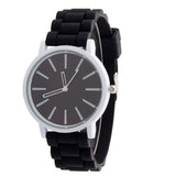 Women Men Sports Jelly Gel Analog Quartz Wrist Watch