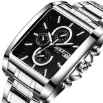 Stainless Steel Watchband Casual Business Watch