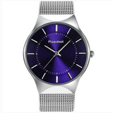 Casual Slim Mesh Steel Ultra Thin Sport Watch