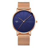 Top Luxury Brand Stainless steel Mesh Watch For Men