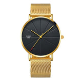 Top Luxury Brand Stainless steel Mesh Watch For Men