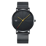 Top Luxury Brand Stainless steel Mesh Watch For Men