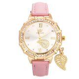 REBIRTH Fashion Women's Leaves Watch