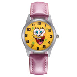 Cartoon Cute SpongeBob style Children Watch