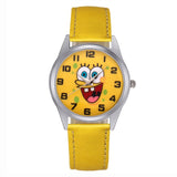 Cartoon Cute SpongeBob style Children Watch