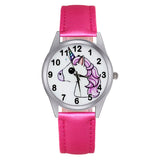 Cartoon Cute Unicorn horse style Children Watch