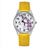 Cartoon Cute Unicorn horse style Children Watch