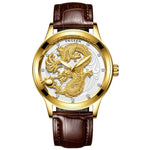 Luxury Waterproof Dragon Clock