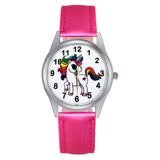 Cartoon Cute Unicorn horse style Children Watch