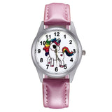 Cartoon Cute Unicorn horse style Children Watch