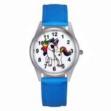 Cartoon Cute Unicorn horse style Children Watch