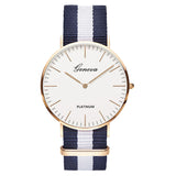 Hot Sale Nylon strap Style Quartz Women