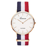 Hot Sale Nylon strap Style Quartz Women