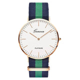 Hot Sale Nylon strap Style Quartz Women