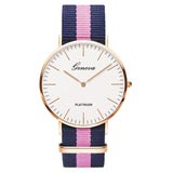 Hot Sale Nylon strap Style Quartz Women