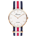 Hot Sale Nylon strap Style Quartz Women