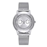 Simple Fashion Lady Mesh Strap Watch