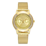 Simple Fashion Lady Mesh Strap Watch