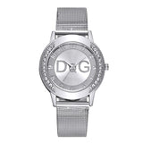Simple Fashion Lady Mesh Strap Watch