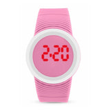 Fashion Woman Technological Sense LED Touch Screen Digital Watch