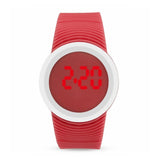 Fashion Woman Technological Sense LED Touch Screen Digital Watch
