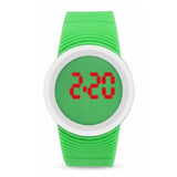Fashion Woman Technological Sense LED Touch Screen Digital Watch