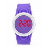 Fashion Woman Technological Sense LED Touch Screen Digital Watch
