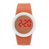 Fashion Woman Technological Sense LED Touch Screen Digital Watch