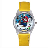 Cartoon Cute Mario style Children Watch