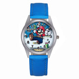 Cartoon Cute Mario style Children Watch