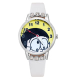 Cartoon pretty Boy doraemon Crystal style Children Watch