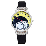Cartoon pretty Boy doraemon Crystal style Children Watch