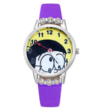 Cartoon pretty Boy doraemon Crystal style Children Watch